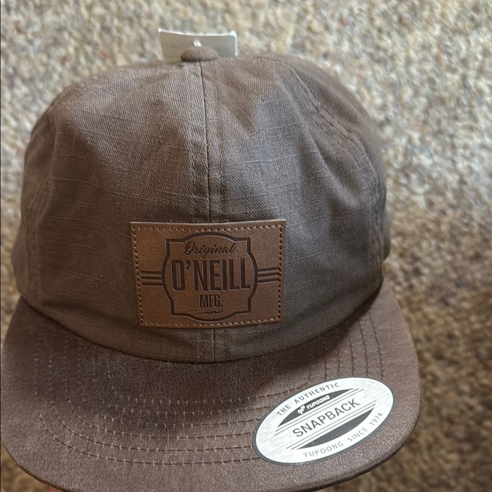 O'Neill Dark Brown Logo Snapback